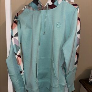 Hooey Geometric Pullover Hoodie - Women’s Small